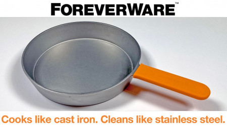 ForeverWare Stainless Cast Iron 9-Inch Breakfast Skillet