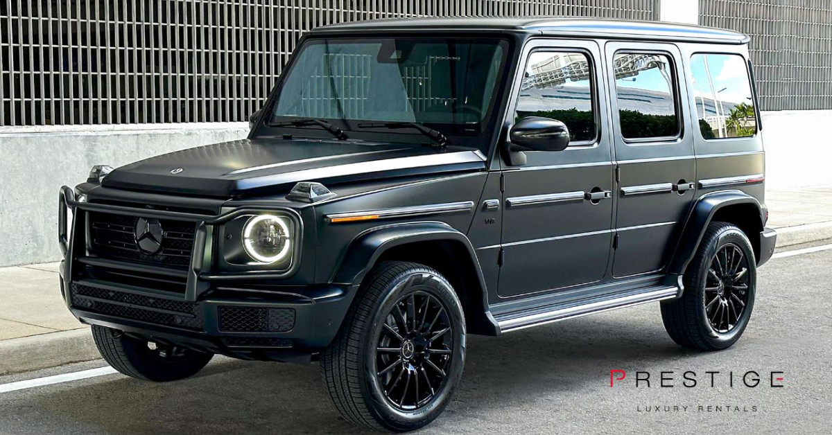 Prestige Luxury Rentals Adds 2026 Mercedes-Benz G550 With AMG Line and Night Package to Its Fleet