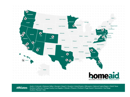 HomeAid Celebrates the Launch of Its 20th Affiliate in the Delaware Valley Area