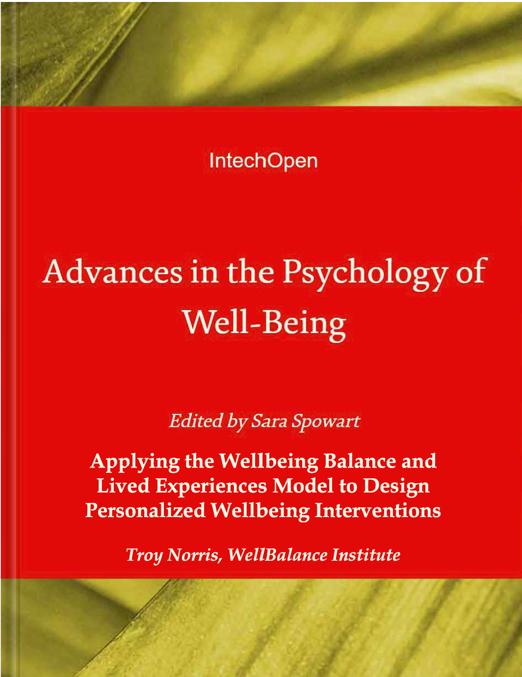 Applying WellBalance's WBAL Model to Design Personalized Wellbeing Interventions