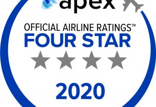 APEX 2020 Four Star Official Airline Rating