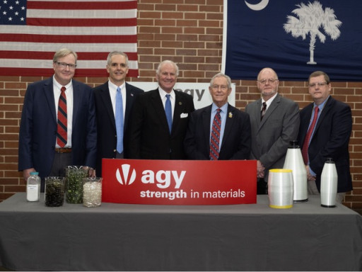 SC Governor McMaster Tours AGY Manufacturing Plant, Spotlighting Need for Domestic Production of USA-Critical Materials