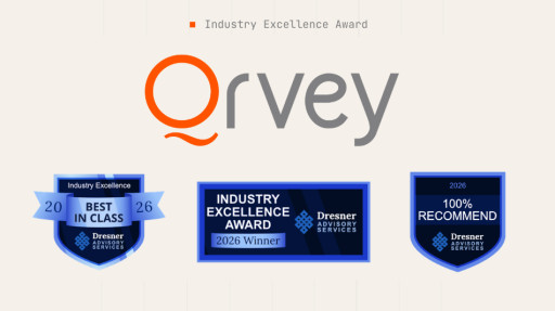 Qrvey Named a 2026 Dresner Advisory Services Industry Excellence Award Winner for Fifth Time