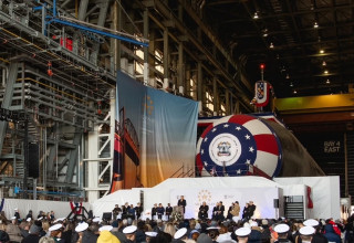 Christening Ceremony of the USS Arkansas SSN800