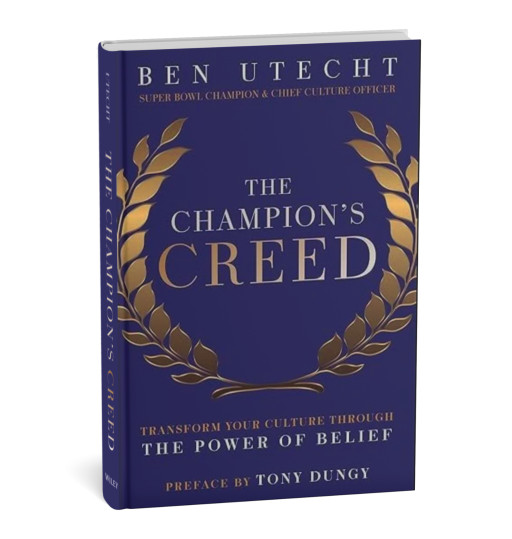 Now Available for Pre-Order: "The Champion's Creed: Transform Your Culture Through the Power of Belief"