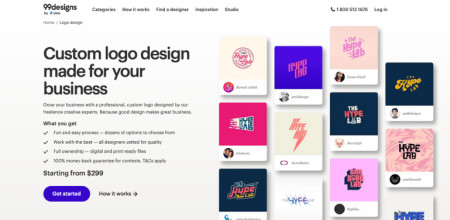 99Designs Website