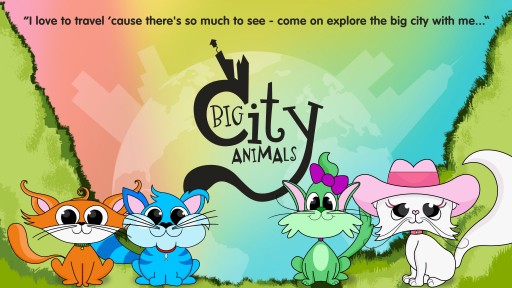 Big City Animals™ Launches Children's Interactive, Educational Travel Story Apps