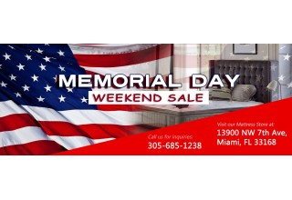 Call 305Beds to Inquire about the Memorial Day Weekend Sale.