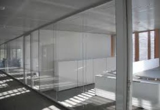 Fire-Resistant Glass Walls 
