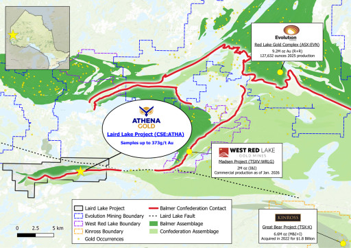 Athena Gold Mobilizes For Maiden Drill Program At Laird Lake Project