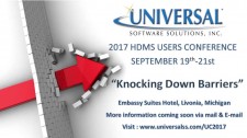 2017 HDMS Users Conference Annnouncement