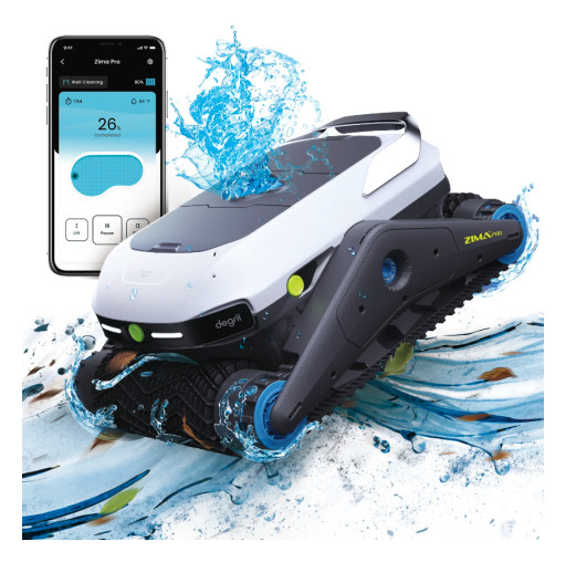 Degrii Introduces Zima Pro: Advanced Cordless Pool Cleaner for Superior Performance