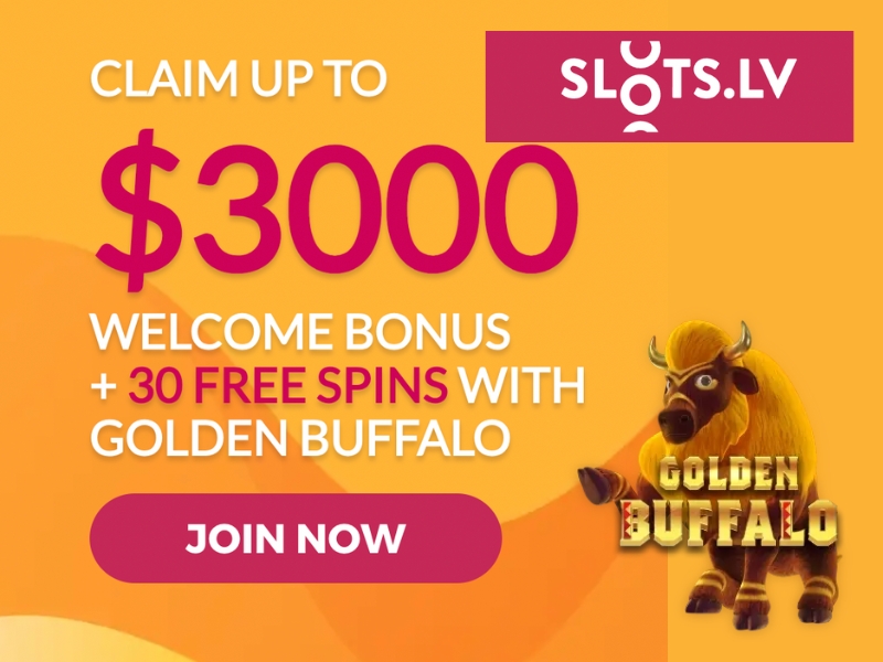 Slots LV gaming interface on a mobile device
