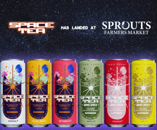 Space Tea Is Now Available at Sprouts Farmers Market Locations Nationwide