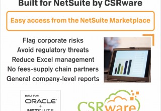NetSuite and CSRware Conflict Minerals Management