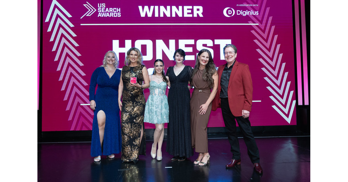 Honest Digital Wins Best Large SEO Agency at 2026 U.S. Search Awards for Third Consecutive Year
