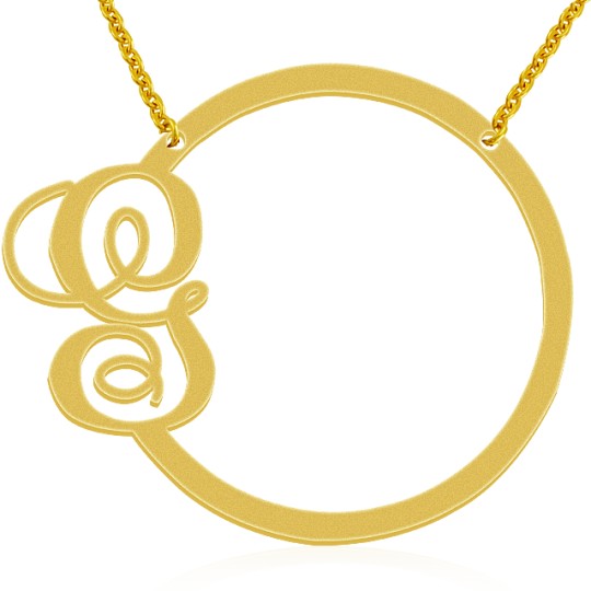 Monogram Necklace