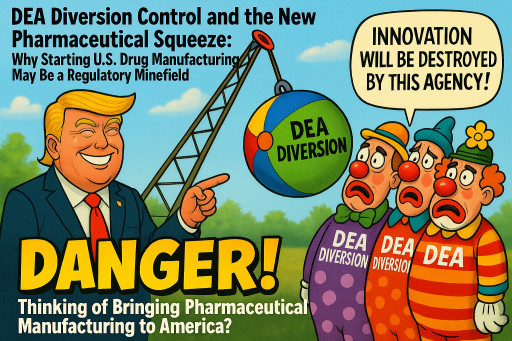 DEA DIVERSION THE NEW PHARMACEUTICAL ROADBLOCK: Take the case of MMJ's Cannabis Drug Development