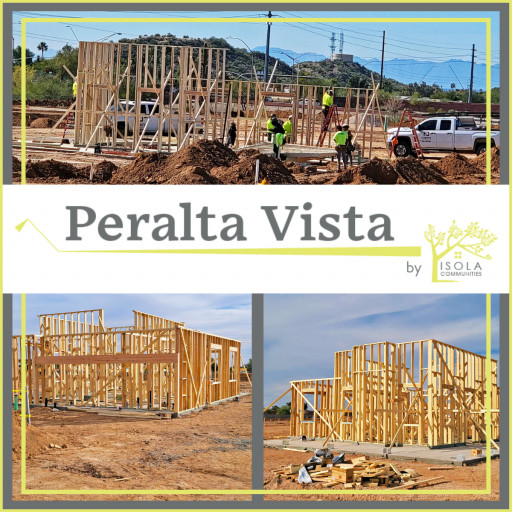 Isola Communities Begins Vertical Construction at Peralta Vista in Mesa, Arizona