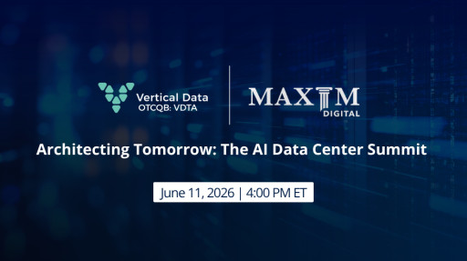Vertical Data to Present at "Architecting Tomorrow: The AI Data Center Summit"
