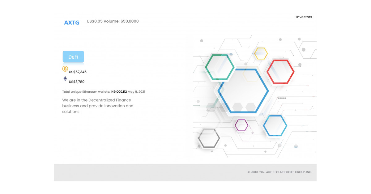 Axis Technologies Group, Inc. Announces Pink Current Information Status