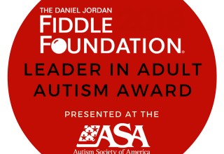 DJFF Leader in Adult Autism logo