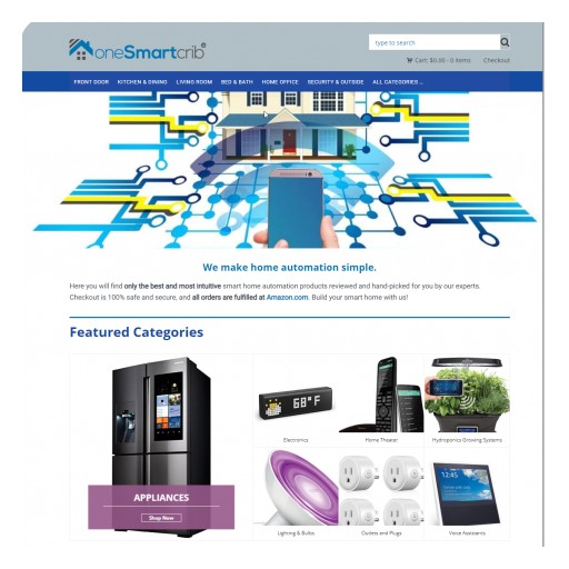 Writeinteractive Unveils OneSmartcrib.com - an Amazon Affiliate Portal Featuring Top-Rated Smart Home Products