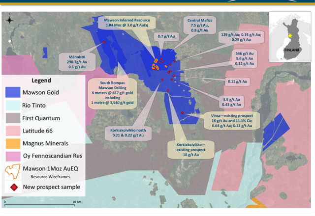 Mawson Gold Limited, Wednesday, November 10, 2021, Press release picture