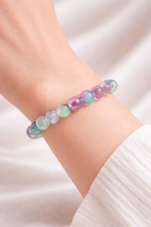 Rainbow Fluorite EEBracelet