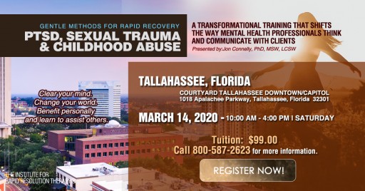 Training Workshops for Therapists Who Treat PTSD and Childhood Abuse Offered by the Institute for Rapid Resolution Therapy in West Palm Beach and Tallahassee