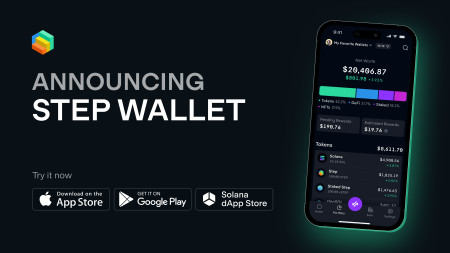Step Wallet is Now Available on Apple, Android and Solana Mobile Devices