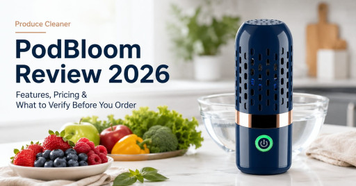 PodBloom Produce Cleaner Reviews: Produce-Conscious Families Ready to Move Beyond the Quick Rinse Discover the 10-Minute Water-Only Device