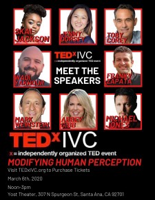 March 6, TEDxIVC