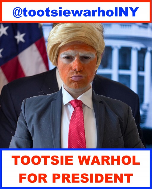 Artist and Activist Tootsie Warhol Announces Candidacy for President of the United States