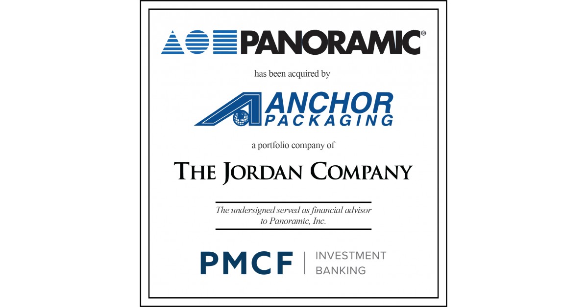 PMCF Advises Panoramic In A Sale Transaction With Anchor Packaging ...