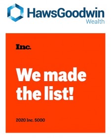 HawsGoodwin Wealth Named to the Inc. 5000 List