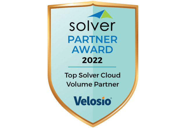 Top Solver Cloud Volume Partner Award