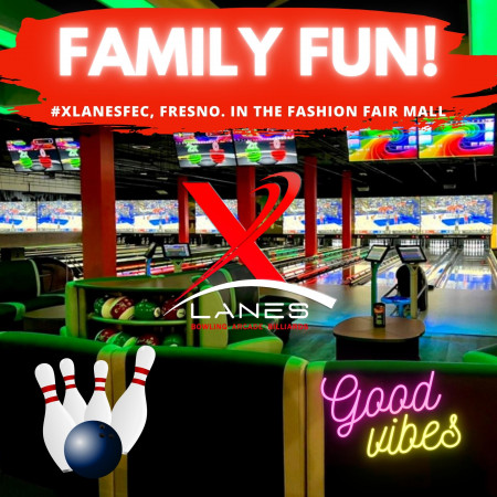 XLanes FEC - Fresno Bowling, Arcades, Billiards
