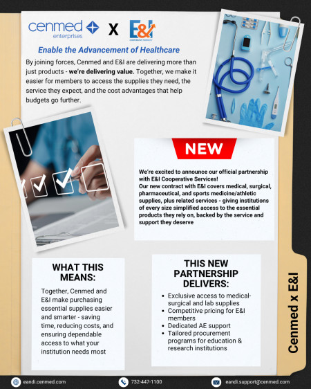 Cenmed x E&I Announcement