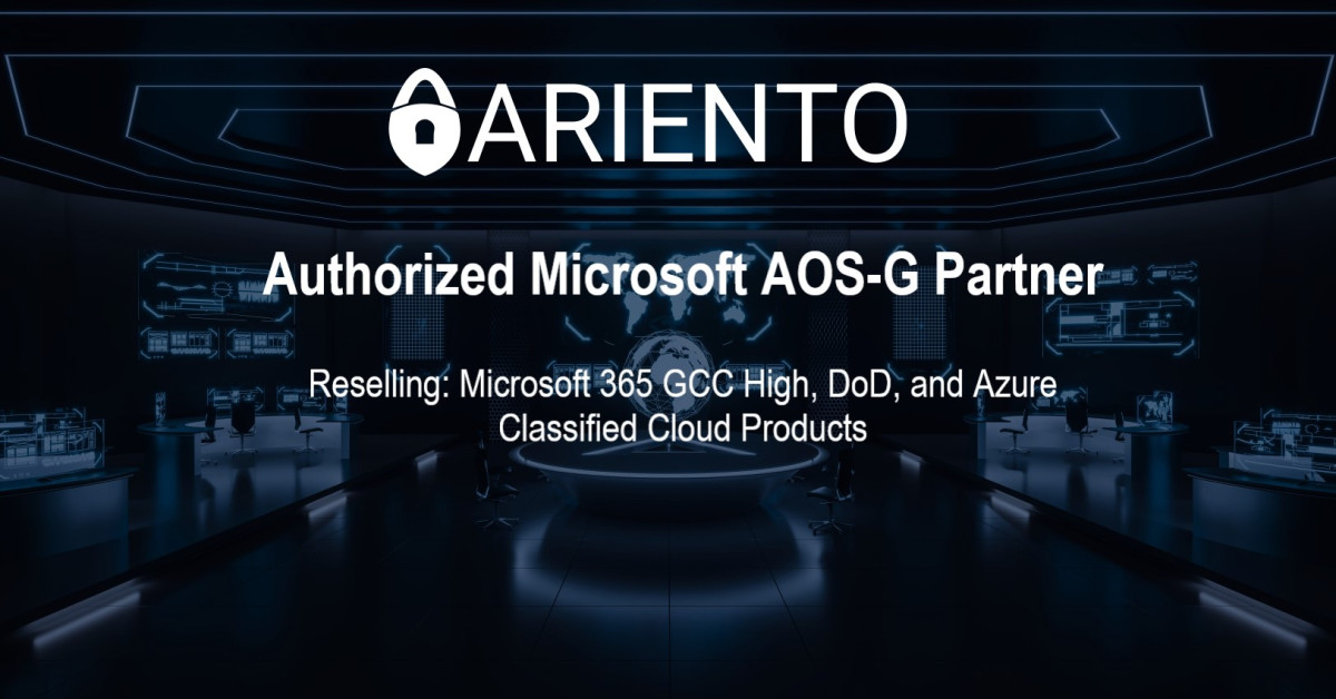 Ariento Expands Microsoft Relationship, Adds AOS-G Partnership