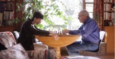 Teenage William Mattar Playing Chess