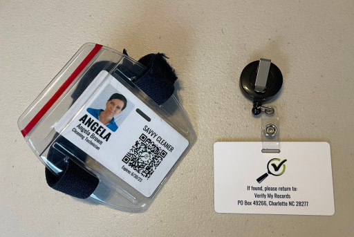 Savvy Cleaner and Verify My Records Provide Trained House Cleaners Photo ID Badges