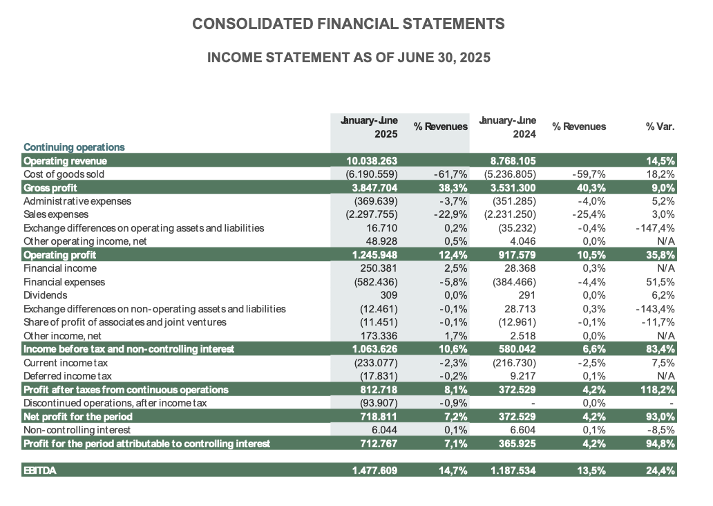 CONSOLIDATED FINANCIAL STATEMENTS