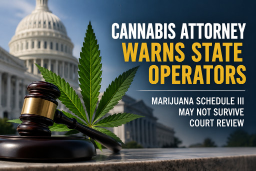 Cannabis Attorney Warns State Operators: Marijuana Schedule III May Not Survive Court Review
