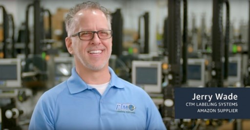 CTM Labeling Featured in Video Released by Amazon to Showcase Partnership