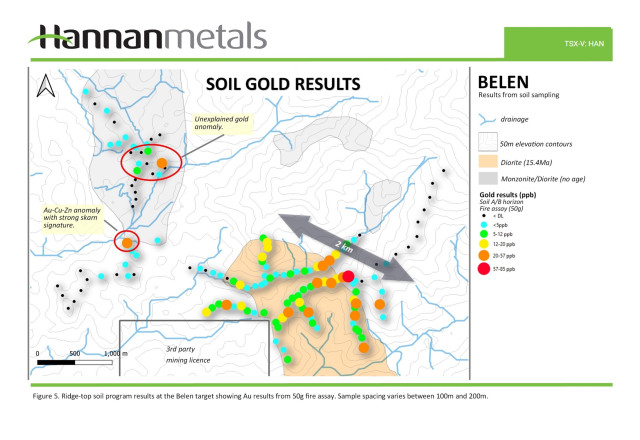 Hannan Metals Ltd., Monday, April 4, 2022, Press release picture