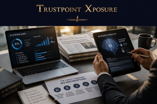 Trustpoint Xposure, the First AEO-Certified PR Agency, Identifies Five AEO Misconceptions Costing Professional Brands AI Citation Authority