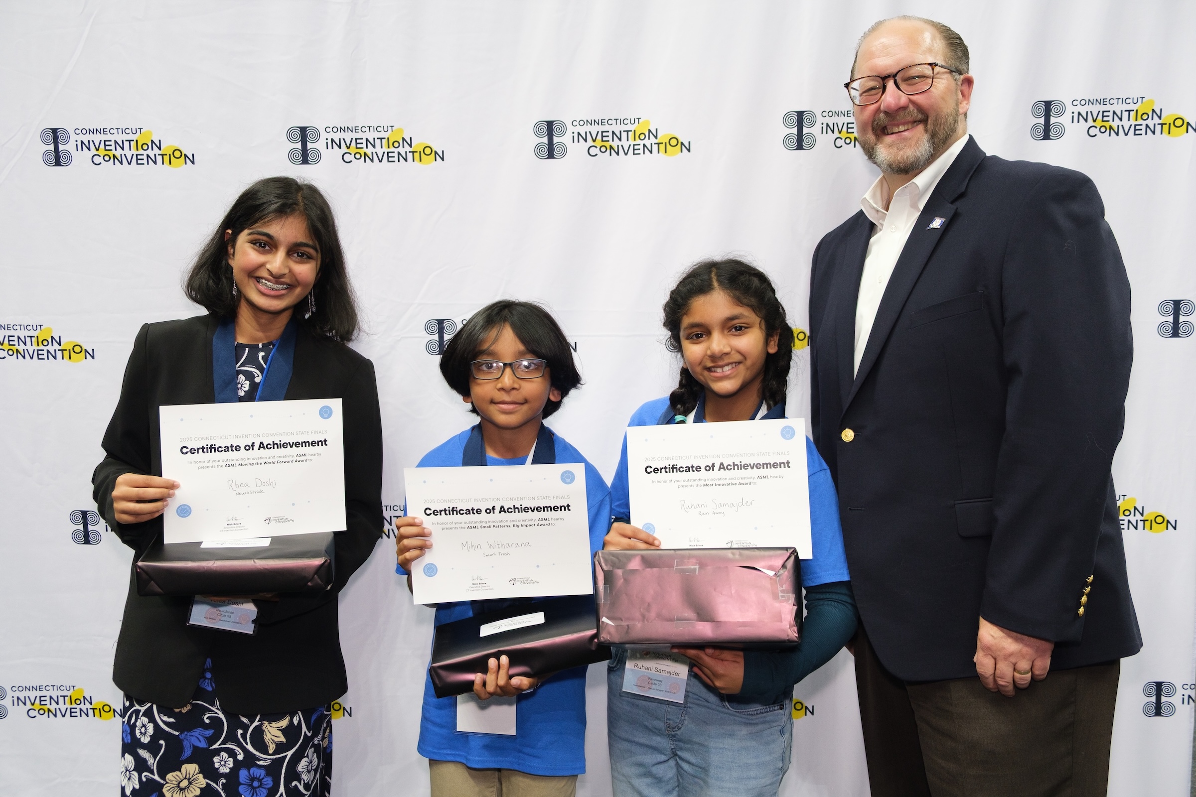 ASML Awardees at Connecticut Invention Convention 2025 State Finals