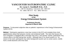 Pilot Study Shows Deep Relaxation and Emotional Clarity from Scalar Energy Technology