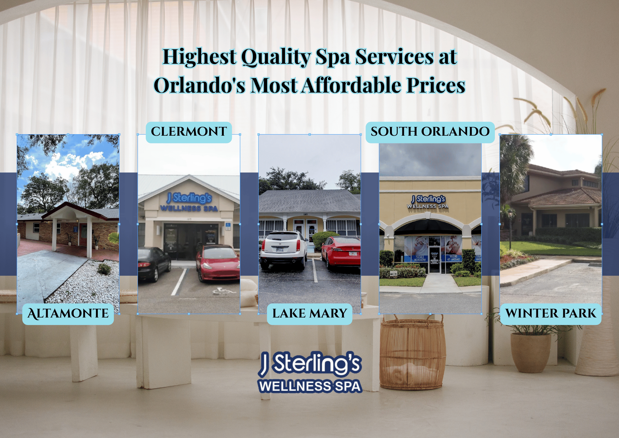 Wellness Across Orlando: 5 Convenient J Sterling's Spa Locations